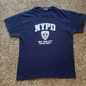 NYPD Navy Tee Kids Medium